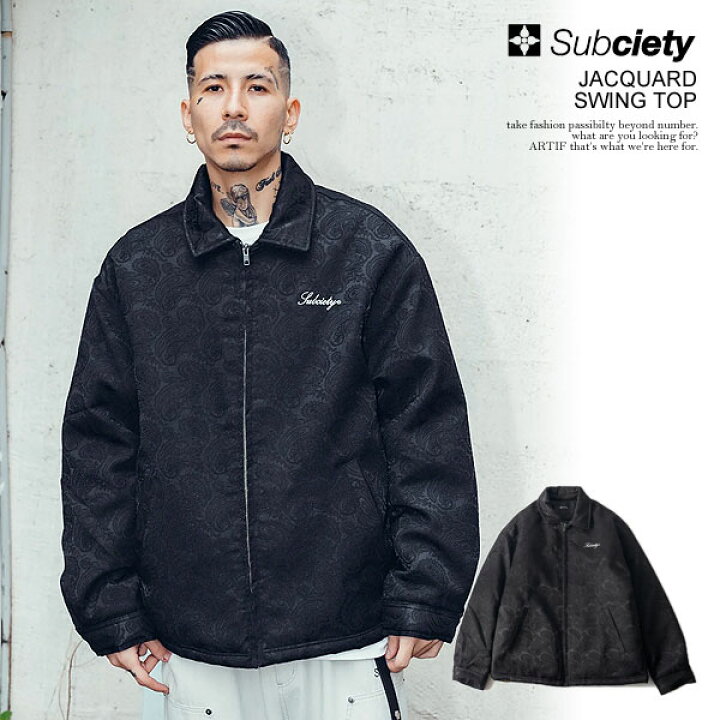 楽天市場】SUBCIETY サブサエティ JACQUARD SWING TOP subciety メンズ