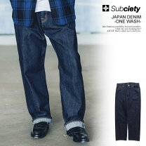 subciety 名作 デニム ワンウォッシュ