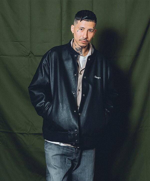 楽天市場】SUBCIETY サブサエティ FAKE LEATHER STADIUM JKT subciety 