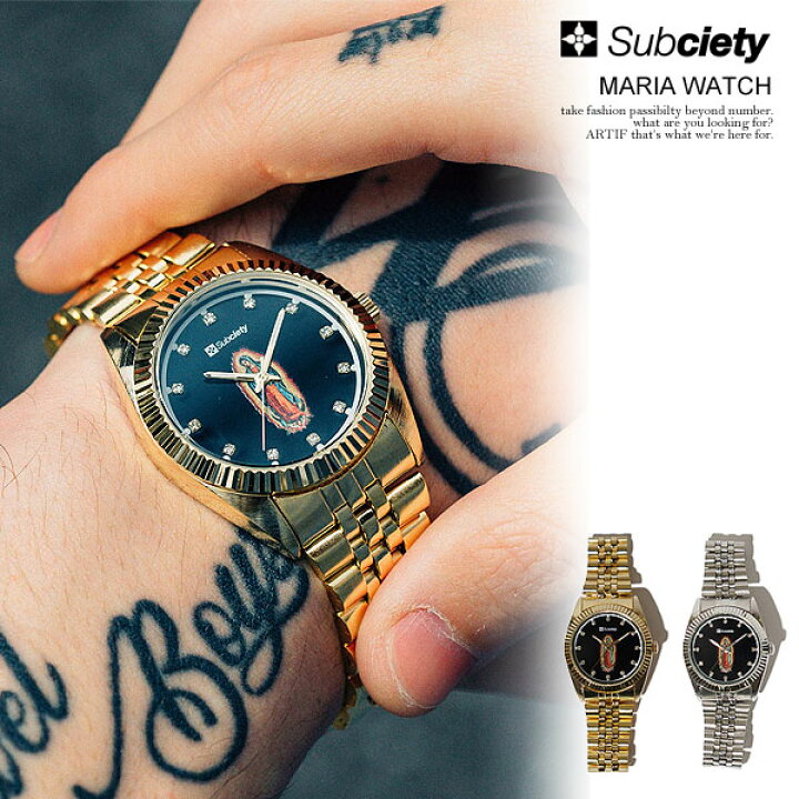 楽天市場】SUBCIETY サブサエティ MARIA WATCH subciety メンズ 腕時計 