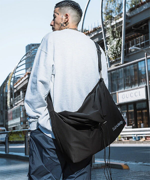 楽天市場】SUBCIETY サブサエティ DRAWSTRING SHOULDER BAG subciety  