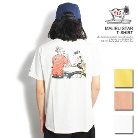 The Endless Summer エンドレスサマー TES MALIBU STAR T-SHIRT メンズ Tシャツ 半袖 TES USコットン 送料無料 ストリート
