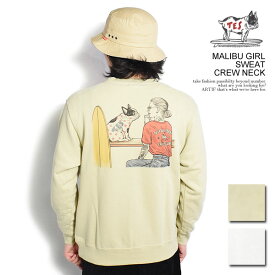 The Endless Summer エンドレスサマー TES MALIBU GIRL SWEAT CREW NECK メンズ スウェット トレーナー クルーネック 送料無料 ストリート