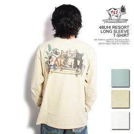 The Endless Summer エンドレスサマー TES 4BUHI RESORT LONG SLEEVE T-SHIRT メンズ Tシャツ 長袖 ロンT 送料無料 ストリート