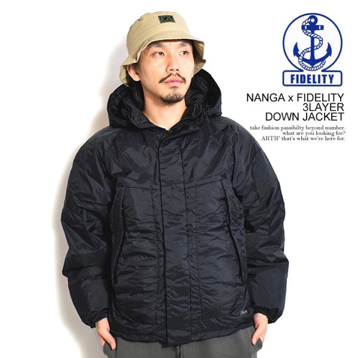 楽天市場】FIDELITY フィデリティ NANGA x FIDELITY 3LAYER DOWN  