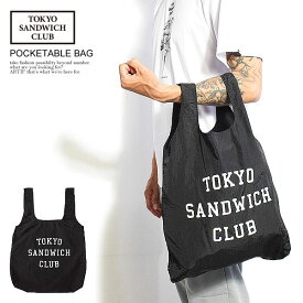 TOKYO SANDWICH CLUB トウキョウサンドウィッチクラブ T.S.C-POCKETABLE BAG メンズ バッグ トートバッグ エコバッグ 送料無料 ストリート