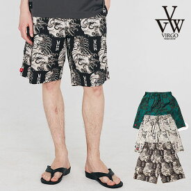 2024 春夏 先行予約 5月～6月入荷予定 VIRGOwearworks ヴァルゴウェアワークス Wave koi-kuchi shorts メンズ ショートパンツ 送料無料 キャンセル不可