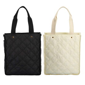 バッグ 軽量 縦型トートバッグ キルティド・チャーム 4OB-QC219 artisan&artist