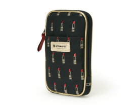 化粧ポーチ 持ち歩き ミニマムなマルチユースポーチ ヴァリアント・ルージュ 8WP-LI907 artisan&artist