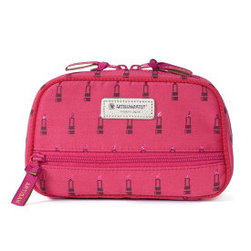 化粧ポーチ 機能的 スマートなティッシュケース付きサブポーチ 1WP-LI117 artisan&artist