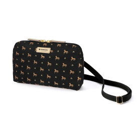 2WAYウォレットポーチ ピルーエット 4WS-PR04 黒 artisan&artist