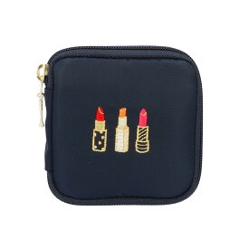 アクセサリーケース 携帯用 リングホルダー付きジュエリーポーチ エンブロイダリー・ルージュ 5OP-ER735 artisan&artist