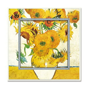 ハロウィンSALE【クーポンで9%OFF】 ビッグアート (ゴッホ「ひまわり」) ミュージアム アート コレクション インテリア雑貨 アンティーク風 アート額 アートフレーム 壁掛け 額 額絵