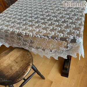 �s���Z��15%OFF�N�[�|���t ���[�X �t�@�u���b�N �e�[�u�����l�� �e�[�u���N���X 143cmR rose the flrur ���[�Y�e�t���[�� ���R�R�� �A���e�B�[�N�� ���[���s�A��