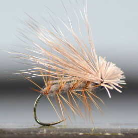 ドライフライ エルクヘアーカディス グレー（#8 #10 #12 #14 #16 #18) 完成 フライ フィッシング 毛鉤 釣り ヤマメ イワナ アマゴ 渓流 管理釣り場 釣具 dry fly fishing