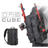 【イチバの日10%オフクーポン】アウトドア フィッシング バッグ ロッド ホルダー 登山 リュック カバン …