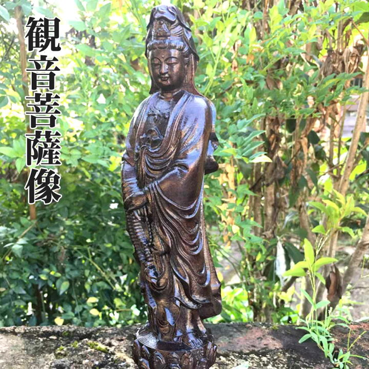 楽天市場】【0の付く日限定│最大10％オフクーポン】観音様 聖観音 