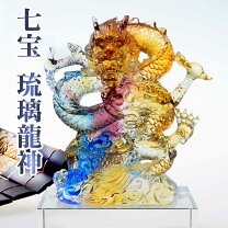 楽天市場】風水 竜神 置物 金運の通販 