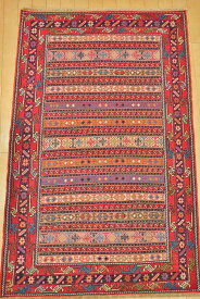 100％手織り スマック織り トルコ 絨毯 キリム 刺繍 FINE SUMAK SINCAN 89cm×141cm