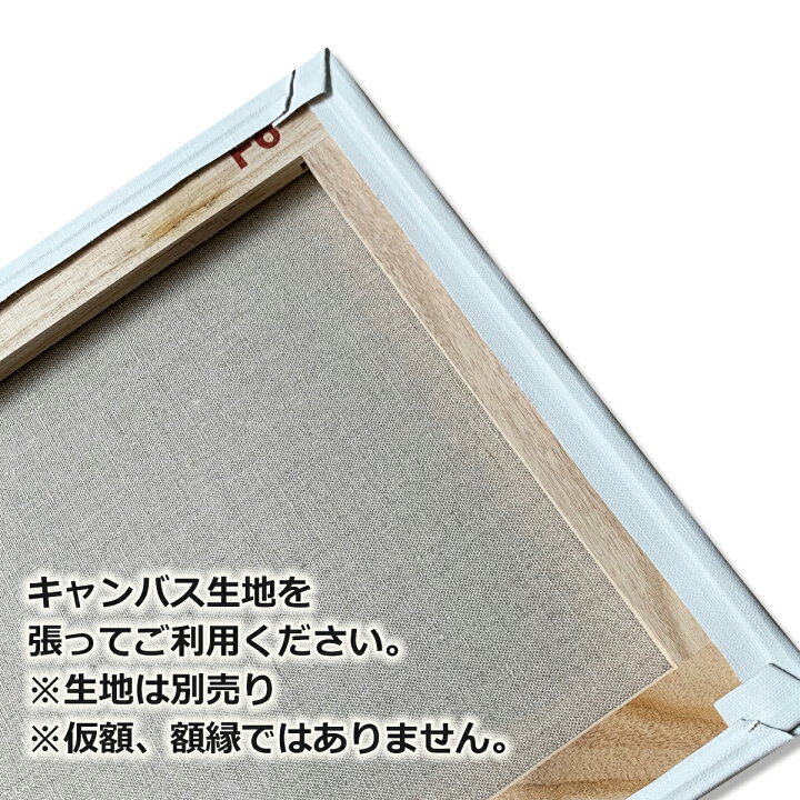 楽天市場】キャンバス用 木枠 F10号 53.0×45.5cm 桐材 クレサン 