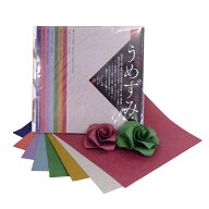 [ メール便可 ] 梅炭折り紙 15cm角 24枚入 8色×3枚入 吸湿 抗菌 招集 【 折紙 おりがみ 和風 カビ防止 …