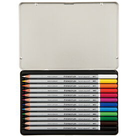 [ メール便可 ] ステッドラー 水彩色鉛筆 カラト 12色セット 【 水溶性 水彩 色鉛筆 色えんぴつ 】