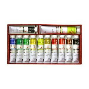 <お取り寄せ品> マツダ スーパー油絵の具 S-3 12色セット 20mLチューブ入 【 油絵の具 油彩画 油彩 えのぐ 絵の具 】