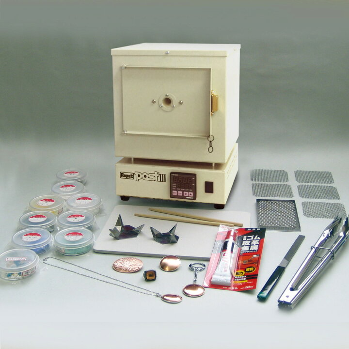 楽天市場】＜お取り寄せ品※代引きキャンセル不可＞七宝電気炉 用具材料 