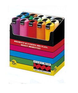 �O�H���M uni �|�X�J ���� 15�F�Z�b�g PC-8K 15C �y POSCA �}�[�J�[ ���� �y�� �J���[�y�� ���j �z