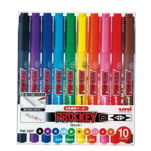 [ ���[���։� ] �O�H���M uni PROCKEY �����痿�}�[�J�[ �c�C���ɍׁ{�׎��ېc 10�F�Z�b�g PM120T10CN �y �v���b�L�[ �}�[�J�[�Z�b�g ���� �y�� ���j �z