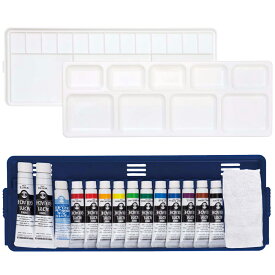 ターナー アクリルガッシュ クリエイトセット AG13CRA 11mL 12色 白2本 【 絵具 絵の具 アクリル絵具 アクリル絵の具 絵の具セット 】