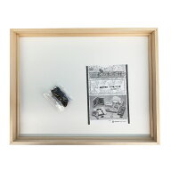 油絵用仮額縁 木地 ガラスなし F6 【 展示 油絵 額縁 】