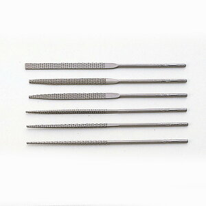 木彫・細工用やすりセット 小 6本組 【 木工 木彫 木工具 やすり 細工用 セット 】