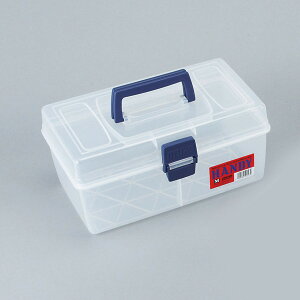 ハンディボックス M型 ナチュラル 明邦化学工業 【 整理 箱 保管 収納 工具 小道具 】