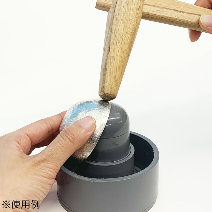 楽天市場】純錫板 ボウル打ち台 凸型 1個 直径45mm 【 ボール 錫 すず 