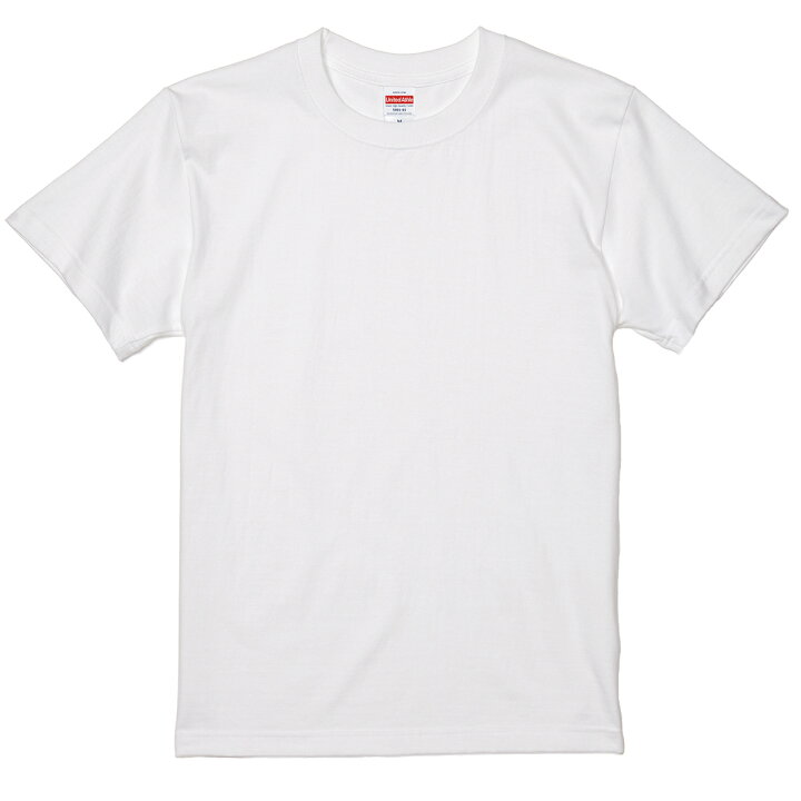 楽天市場】[ メール便可 ] サンエス Tシャツ 無地 白 綿100  