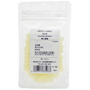 [ [։ ] NTJx sOg 503 NX #100 痿 Bleached Beeswax
