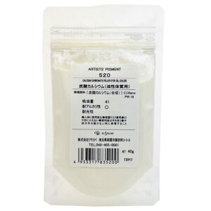 [ [։ ] NTJx sOg 520 Y_JVE(̎p) #100 痿 Calcium Sulfate (For Oil Color)