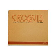 [ メール便可 ] ホルベイン クロッキーブック No.700 S 70枚綴 216x242mm holbein 【 スケッチ デッサン …