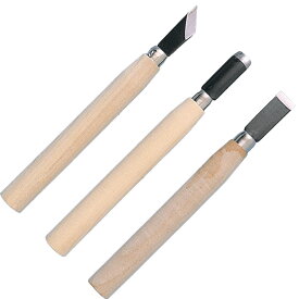 [ メール便可 ] 石彫用 彫刻刀 3本組 【 石こう 彫刻 】