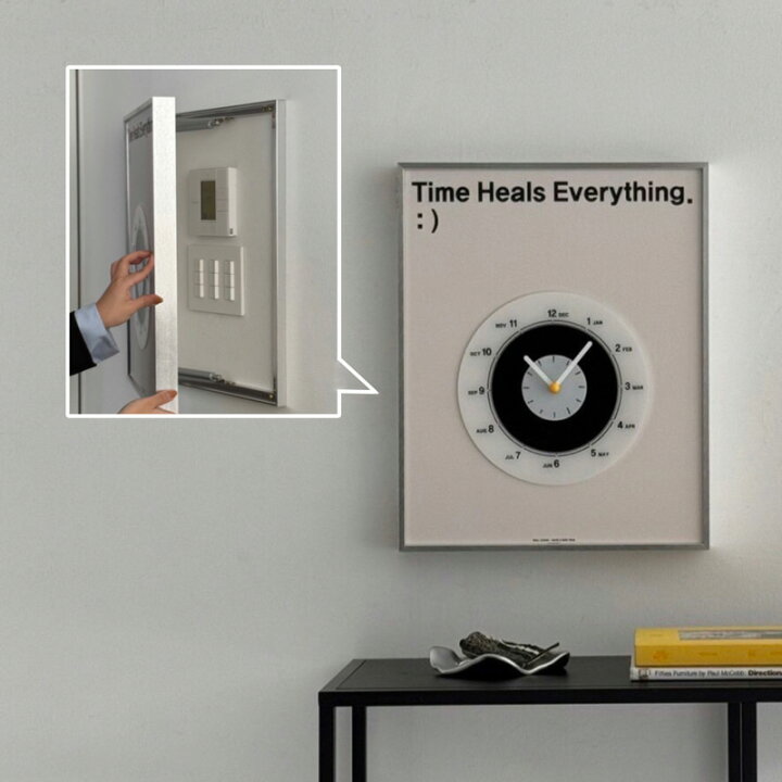 楽天市場】【スイッチ隠し】 Time Heals Everything パネル ウォール 
