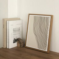 予約販売6月上旬～6月中旬頃発送予定 layer アートポスター フレーム付き 40×30cm【ART OF BLACK】