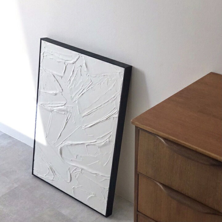 楽天市場】Texture-White アート絵画 油絵 手書き 70×50cm【ART OF 