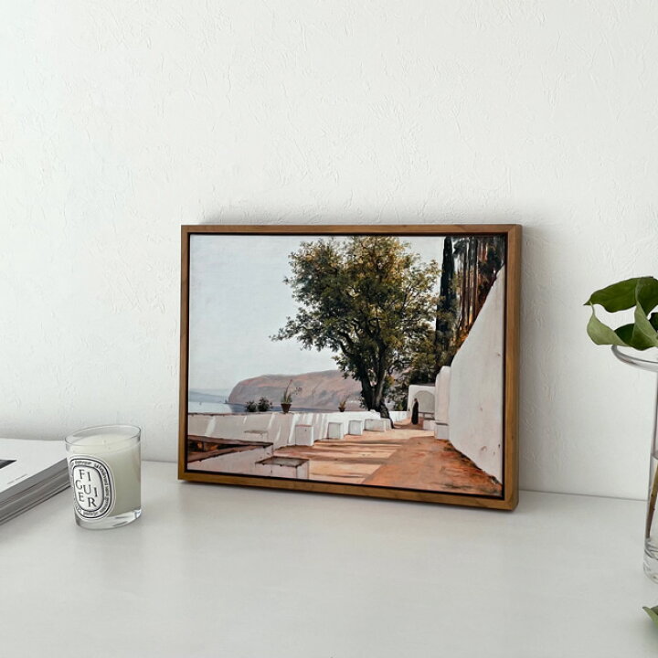 楽天市場】mild 風景画 アートポスター フレーム付き 30×40cm【ART OF  