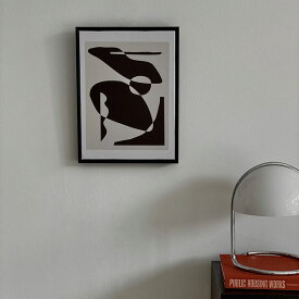 uneven アートポスター フレーム付き 30×40cm【ART OF BLACK】