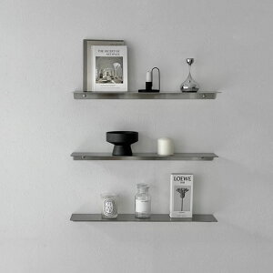 ステンレス ウォールシェルフ 60cm【ART OF BLACK】