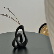 Loops フラワーベース 花瓶【ART OF BLACK】