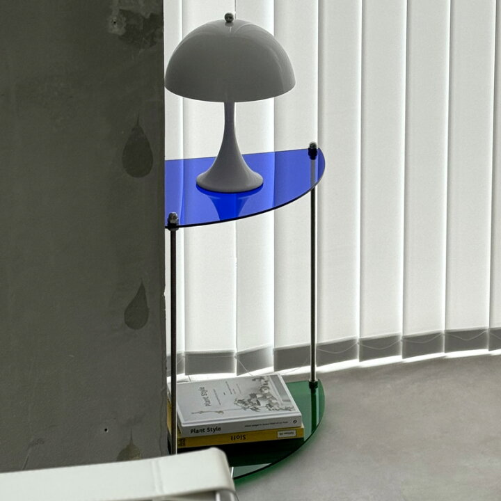 楽天市場】カラーアクリル コーナー 扇型 モジュールシェルフ【ART OF 
