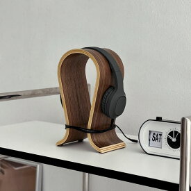 プライウッド ヘッドホンスタンド【ART OF BLACK】