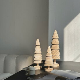 天然木 卓上 クリスマスツリー【ART OF BLACK】